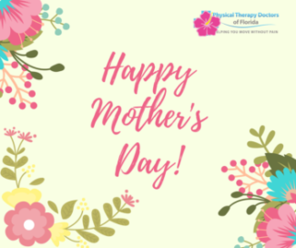 Happy mother's day floral clip art